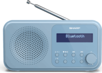 Sharp DR-P420 Hordozható DAB+/BT Bluetooth Rádió - Kék
