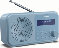 Sharp DR-P420 Hordozható DAB+/BT Bluetooth Rádió - Kék