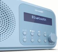 Sharp DR-P420 Hordozható DAB+/BT Bluetooth Rádió - Kék