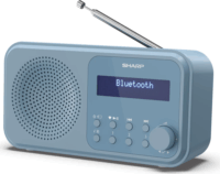 Sharp DR-P420 Hordozható DAB+/BT Bluetooth Rádió - Kék