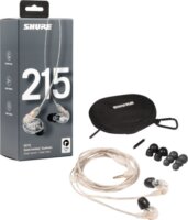 Shure SE215 Pro Fejhallgató - Áttetsző