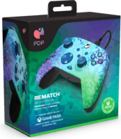 PDP Rematch Vezetékes kontroller (Xbox Series X|S/Xbox One/PC) - Zöld