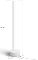 Philips Hue Signe Gradient RGB LED Asztali Okos lámpa - Fehér