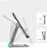 Ugreen LP263 Mobiltelefon Univerzális Asztali Állvány - Ezüst