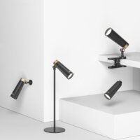 Yeelight 4in1 Akkus Asztali csiptethető LED lámpa - Fekete