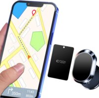 Tech-Protect Fém ellenlapka mágneses autós tartóhoz - Fekete (4db/csomag)