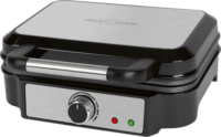 ProfiCook PC-WA 1240 Gofrisütő 1000W - Fekete/Inox