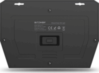 Blitzwolf BW-OLT1 Mozgásérzékelős napelemes kültéri fali LED lámpa - Fekete