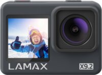 Lamax X9.2 Akciókamera 4K 60fps külső mikrofonnal és távirányítóval - Fekete