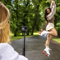 Lamax X9.2 Akciókamera 4K 60fps külső mikrofonnal és távirányítóval - Fekete