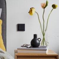 Senic Friends of Hue Smart vezeték nélküli kettős Okos fali villanykapcsoló - Matt fekete (3db)