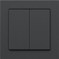 Senic Friends of Hue Smart vezeték nélküli kettős Okos fali villanykapcsoló - Matt fekete (3db)