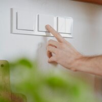 Senic Friends of Hue Smart vezeték nélküli kettős Okos fali villanykapcsoló - Fényes fehér (3db)