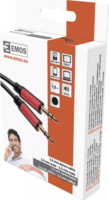Emos SM5001 3.5mm Jack apa - 3.5mm Jack apa Kábel (1.5m)