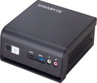 GigaByte GB-BMCE-5105 Brix Mini PC - Fekete