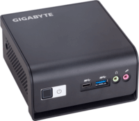 GigaByte GB-BMCE-5105 Brix Mini PC - Fekete
