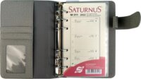 Saturnus 229 L 146 x 210mm Gyűrűs kalendárium betétlapokkal - Szürke/kék