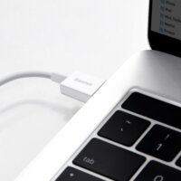Baseus Superior Series Fast Charging Data Cable USB-A apa - Lightning apa 2.0 Adat és töltőkábel - Fehér (0.25m)