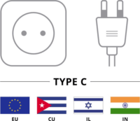Goobay 51002 230V Elosztó 2 aljzatos - Fekete