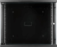 S-Link 19" Fali rack szekrény 9U 530x400mm - Fekete