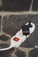 Emos P1325R 250V Elosztó 3 aljzatos 5m - Fehér