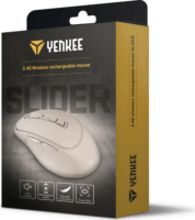 Yenkee YMS 2080BG Slider Wireless Gaming Egér - Elefántcsont