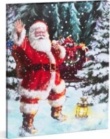 Family Christmas 58465 LED karácsonyi Fali kép 40x30 cm