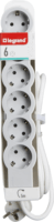 Legrand Standard 694572 Elosztó 6 aljzatos 5m - Fehér