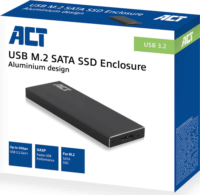ACT AC1600 1.8" USB 3.2 Külső SSD ház - Fekete