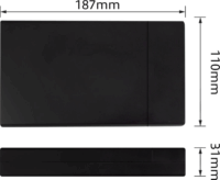 ACT AC1405 3.5" USB 3.2 Külső HDD ház - Fekete