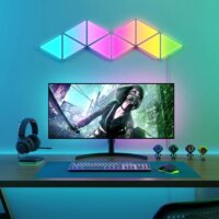 Govee Glide Triangle Smart Okos Fali LED Dekorációs Fénypanel szett (10db)
