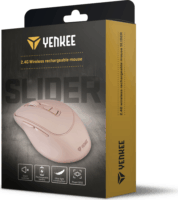 Yenkee YMS 2080PK Slider Wireless Gaming Egér - Rózsaszín