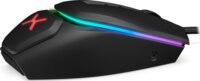 Krux KRX0115 Bot RGB USB Gaming Egér - Fekete