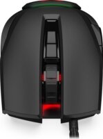 Krux KRX0115 Bot RGB USB Gaming Egér - Fekete