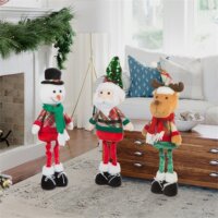 Family Christmas 58758A Mikulás figura karácsonyi dekoráció 65cm