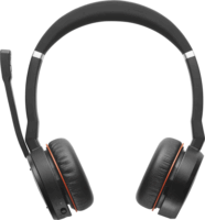Jabra Evolve 75 SE MS Wireless Headset - Fekete