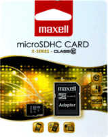 Maxell 8GB X-Series microSDHC UHS-I CL10 Memóriakártya + Adapter