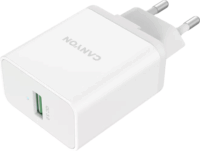 Canyon CNE-CHA24W USB-A Hálózati töltő - Fehér (24W)