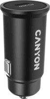 Canyon CCA20B USB-C Autós töltő - Fekete (20W)