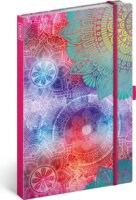 Realsystem Mandala 86 lapos 130 x 210mm vonalas notesz - Mintás