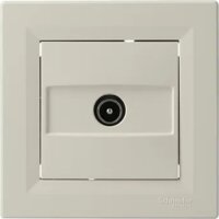 Schneider ASFORA TV csatlakozóaljzat végzáró - Bézs