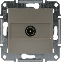 Schneider ASFORA TV csatlakozóaljzat végzáró - Bronz