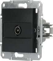 Schneider ASFORA TV csatlakozóaljzat végzáró - Antracit