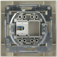 Schneider ASFORA 1xRJ45 CAT5e fali aljzat - Bézs