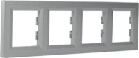 Schneider ASFORA vízszintes négyes keret - Alumínium