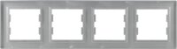 Schneider ASFORA vízszintes négyes keret - Alumínium