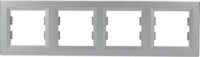 Schneider ASFORA vízszintes négyes keret - Alumínium