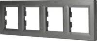 Schneider ASFORA vízszintes négyes keret - Acél
