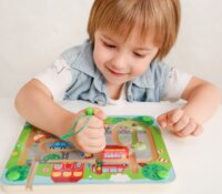 iWood 12001 mágneses labirintus Golyós játék