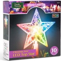 Family Christmas LED csillag csúcsdísz